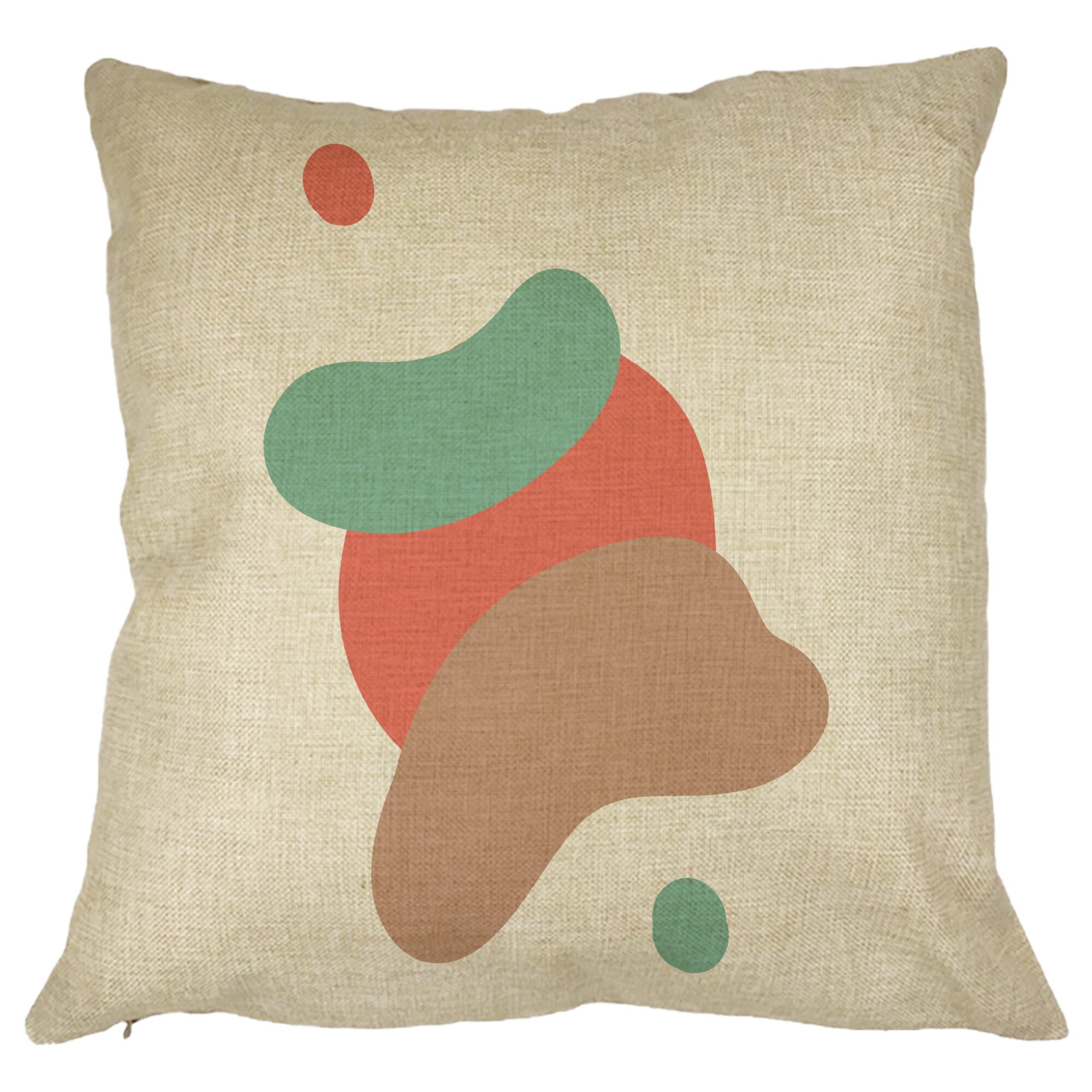 Perna Decorativa Abstracta 6,40x40 cm, Husa Detasabila, Burduf 11 Perna Decorativa Abstracta 6
