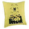Perna Decorativa BTS Army 3, 40x40 cm, Verde, Husa Detasabila, Burduf 7 Perna Decorativa BTS Army 3