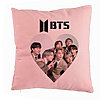 Perna Decorativa BTS Army 4, 40x40 cm, Roz, Husa Detasabila, Burduf 7 Perna Decorativa BTS Army 4