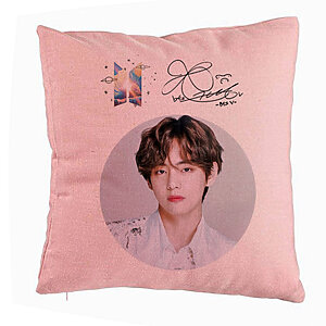 Perna Decorativa BTS V cu semnatura