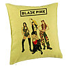 Perna Decorativa BlackPink, Model 3, 40x40 cm, Verde, Husa Detasabila, Burduf 7 Perna Decorativa BlackPink