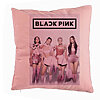 Perna Decorativa BlackPink, Model 4, 40x40 cm, Roz, Husa Detasabila, Burduf 7 Perna Decorativa BlackPink