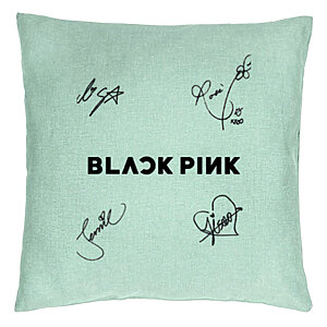 Perna Decorativa BlackPink cu Semnaturi