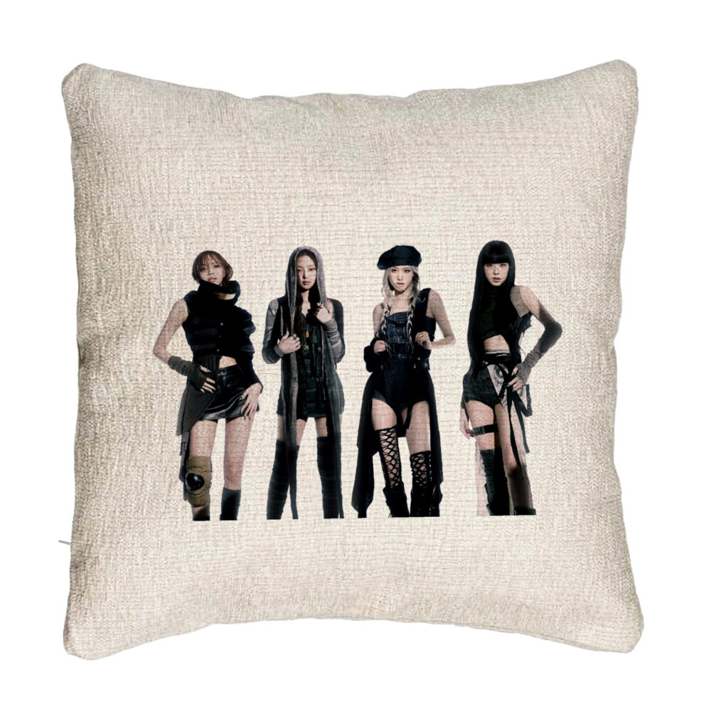 Perna Decorativa Canapea BlackPink, 4, 40x40 cm, Cu fermoar 5 Perna Decorativa Canapea BlackPink