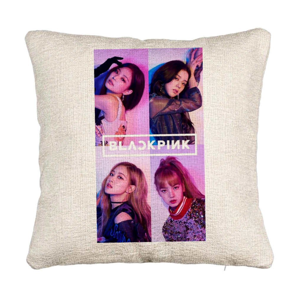 Perna Decorativa Canapea BlackPink, 5, 40x40 cm, Cu fermoar 5 Perna Decorativa Canapea BlackPink