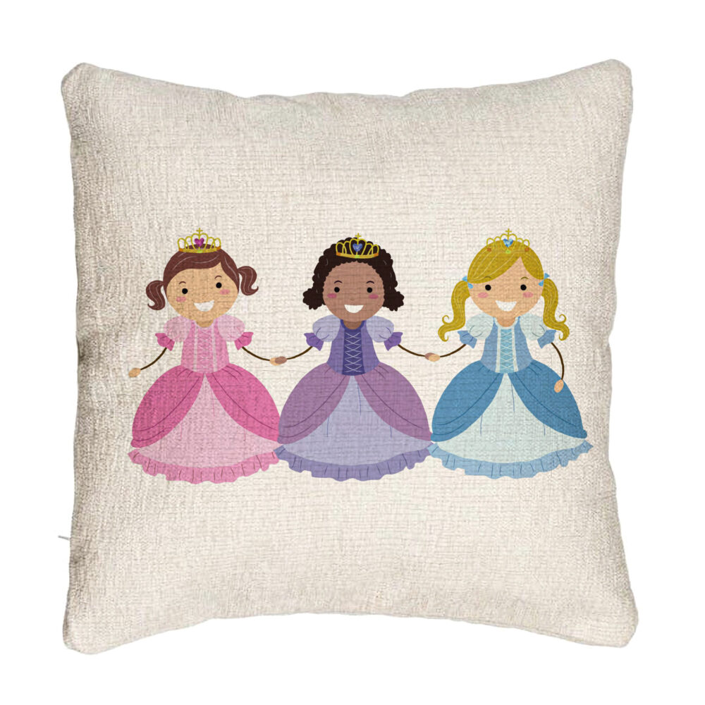 Perna Decorativa Canapea, Model 3 Printese, 40x40 cm, Cu fermoar 5 Perna Decorativa Canapea