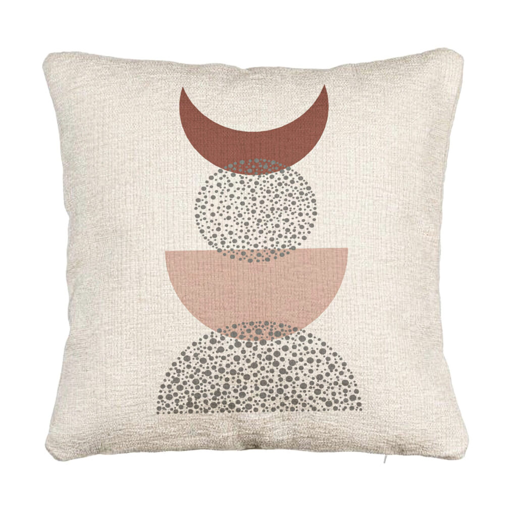 Perna Decorativa Canapea, Model Abstract Creativ 10, 40x40 cm, Cu fermoar 5 Perna Decorativa Canapea