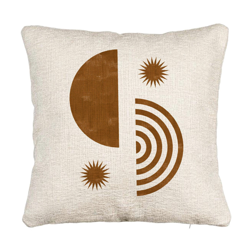 Perna Decorativa Canapea, Model Abstracta 8, 40x40 cm, Cu fermoar 5 Perna Decorativa Canapea