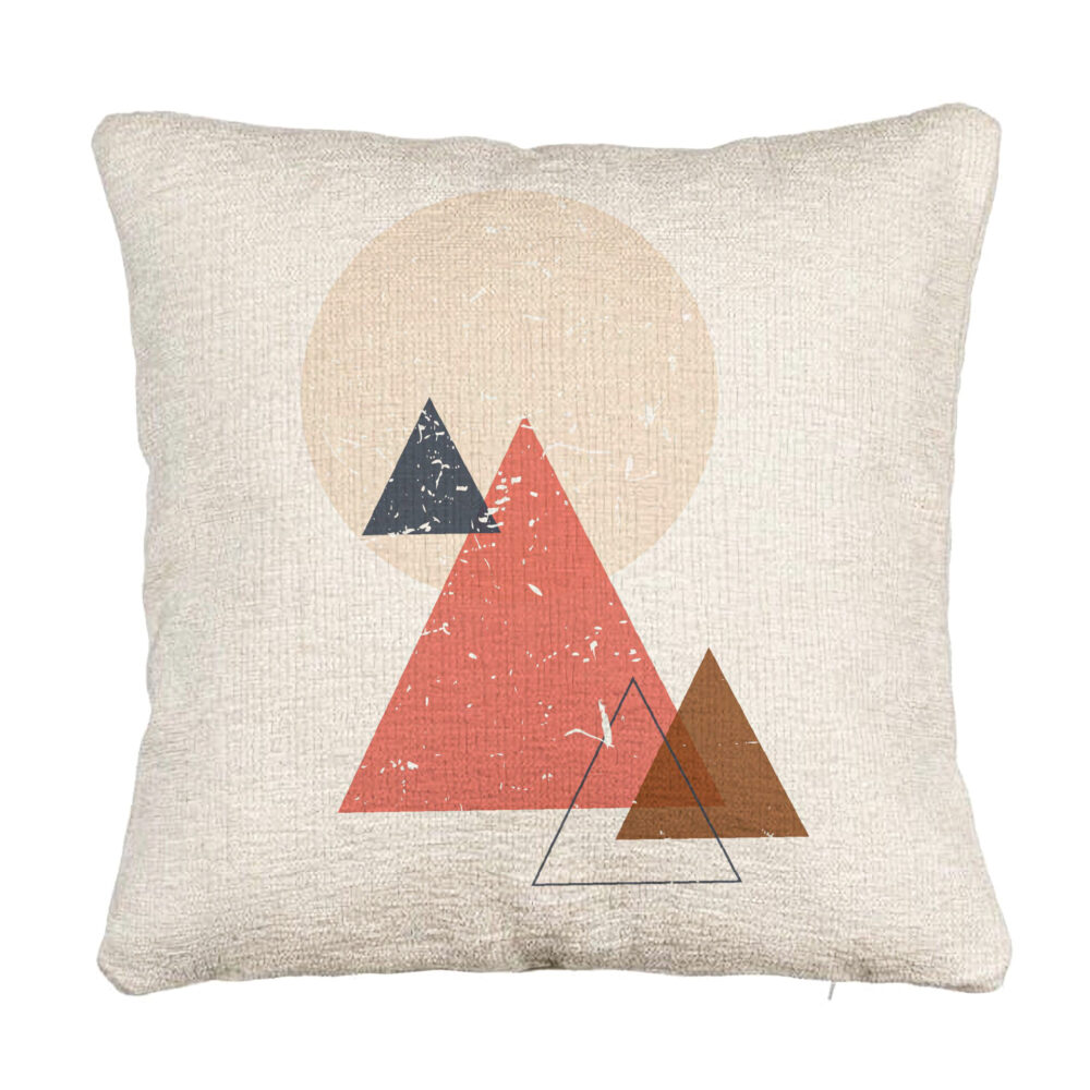Perna Decorativa Canapea, Model Abstracta Forme Geometrice 4, Multicolor, 40x40 cm, Cu fermoar 5 Perna Decorativa Canapea