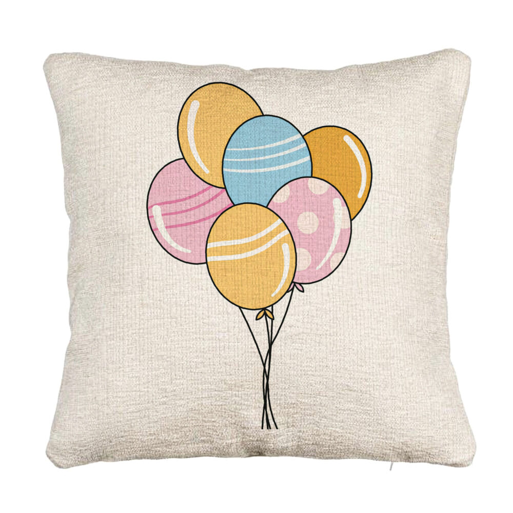 Perna Decorativa Canapea, Model Baloane Multicolor, 40x40 cm, Cu fermoar 5 Perna Decorativa Canapea