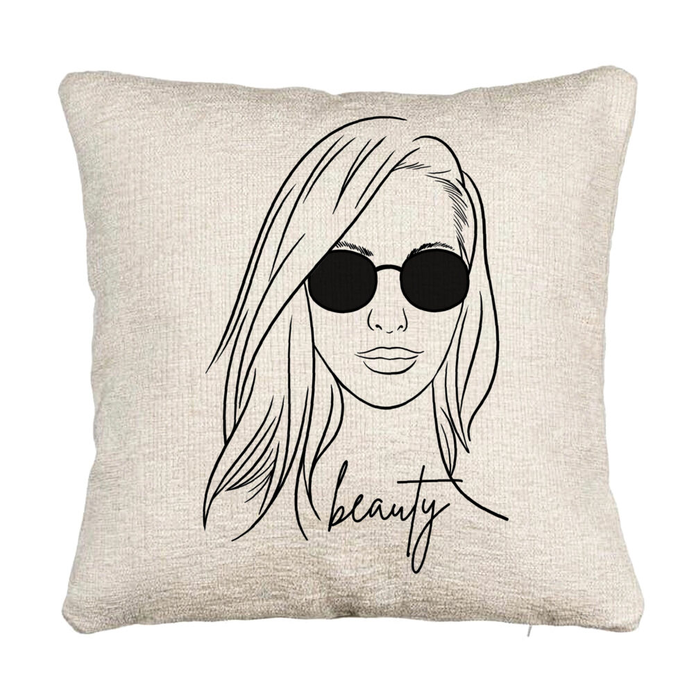 Perna Decorativa Canapea, Model Beauty life, 40x40 cm, Cu fermoar 5 Perna Decorativa Canapea