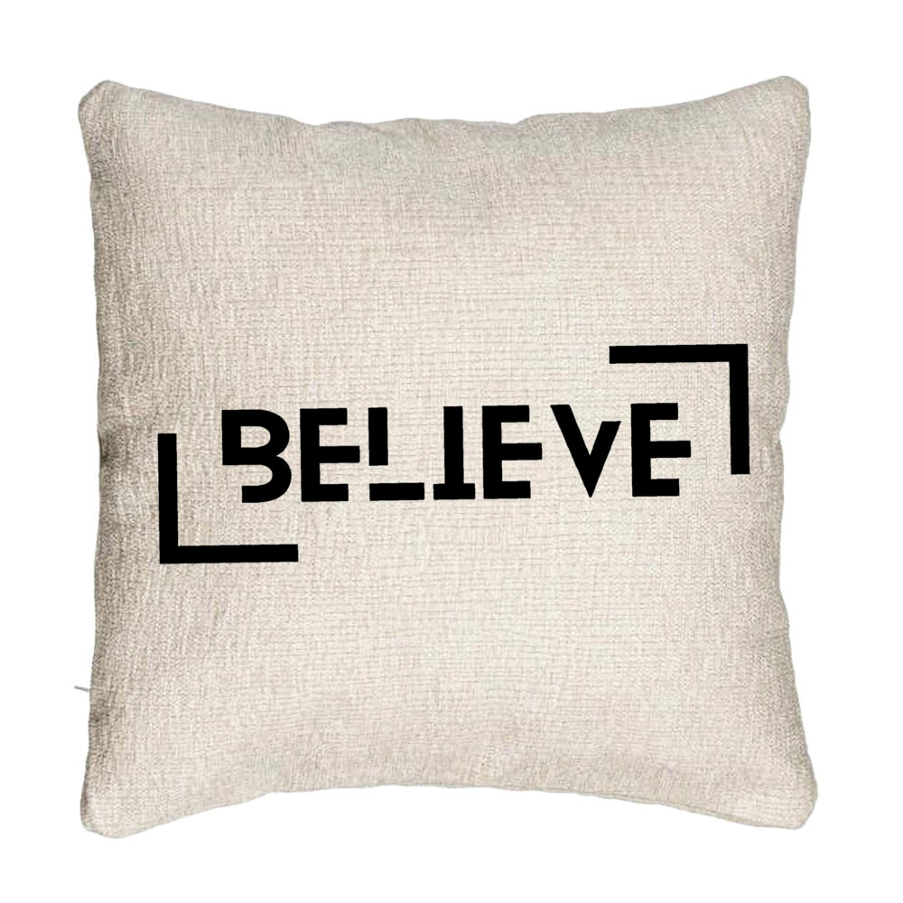 Perna Decorativa Canapea, Model Believe, 40x40 cm, Cu fermoar 5 Perna Decorativa Canapea