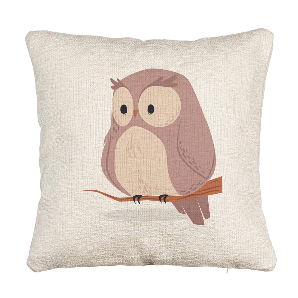 Perna Decorativa Canapea, Model Bufnita, 40x40 cm, Cu fermoar 5 Perna Decorativa Canapea