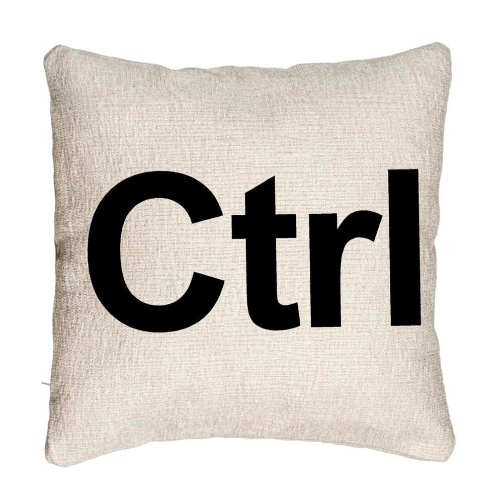 Perna Decorativa Canapea, Model Ctrl, 40x40 cm, Cu fermoar 5 Perna Decorativa Canapea