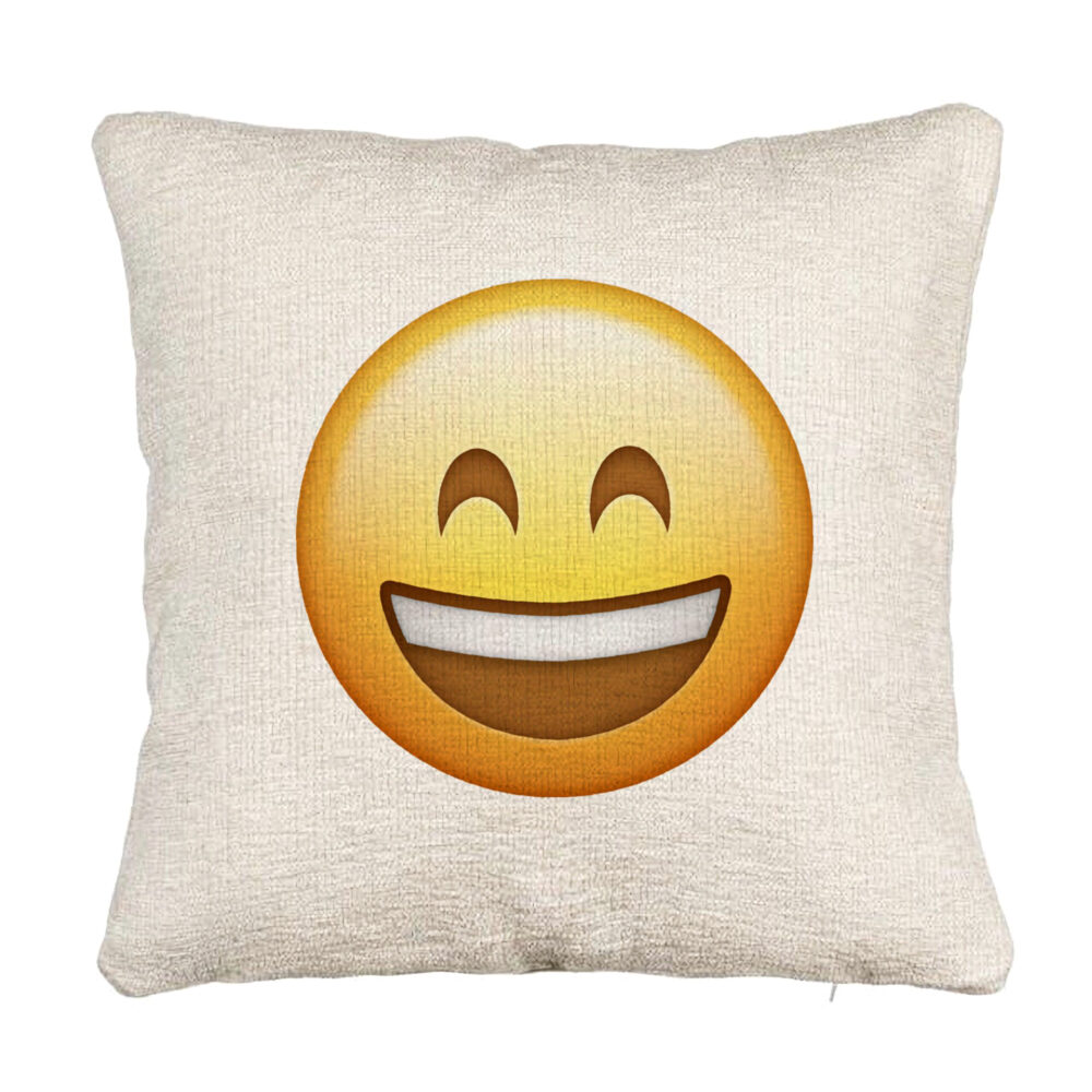 Perna Decorativa Canapea, Model Emoji Fericit, 40x40 cm, Cu fermoar 5 Perna Decorativa Canapea