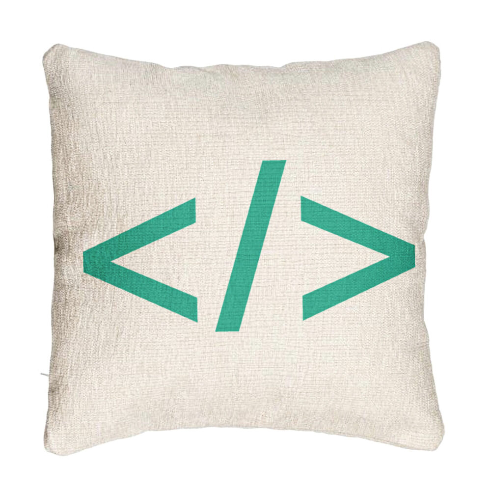 Perna Decorativa Canapea, Model IT Coder, 40x40 cm, Cu fermoar 5 Perna Decorativa Canapea