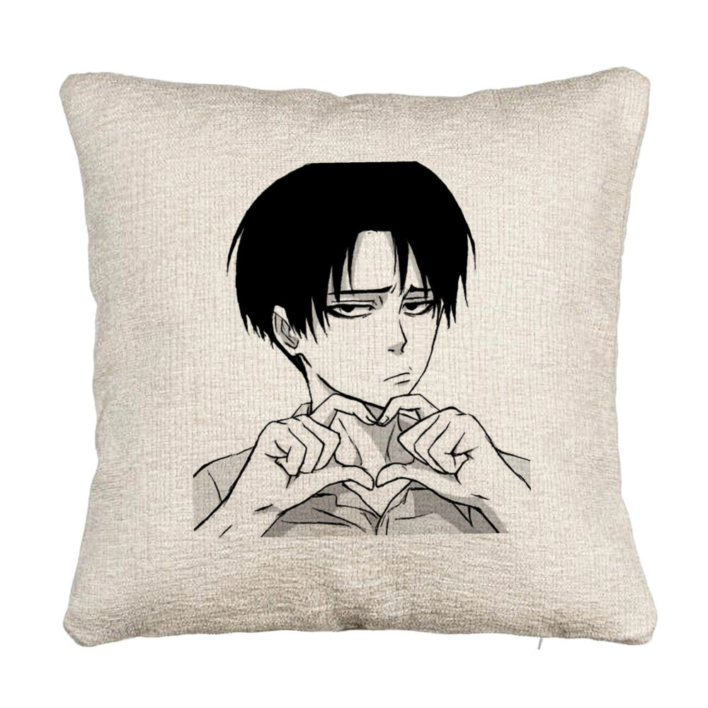 Perna Decorativa Canapea, Model Love You Levi, 40x40 cm, Cu fermoar 5 Perna Decorativa Canapea