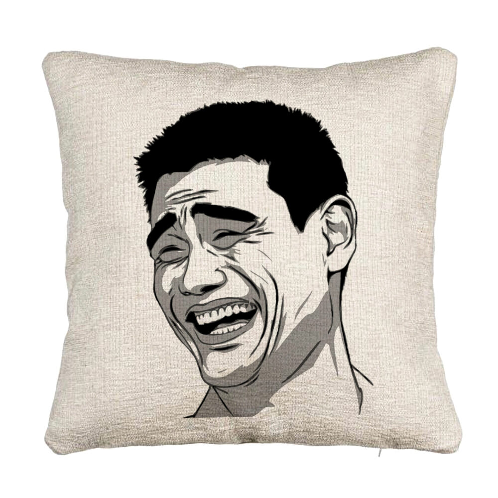 Perna Decorativa Canapea, Model Meme, 40x40 cm, Cu fermoar 5 Perna Decorativa Canapea