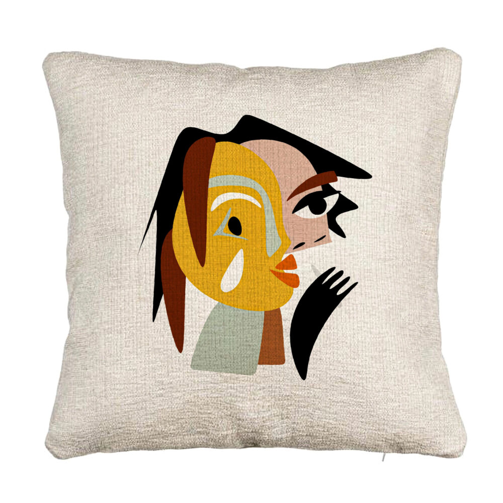 Perna Decorativa Canapea, Model Picasso style 2, 40x40 cm, Cu fermoar 5 Perna Decorativa Canapea