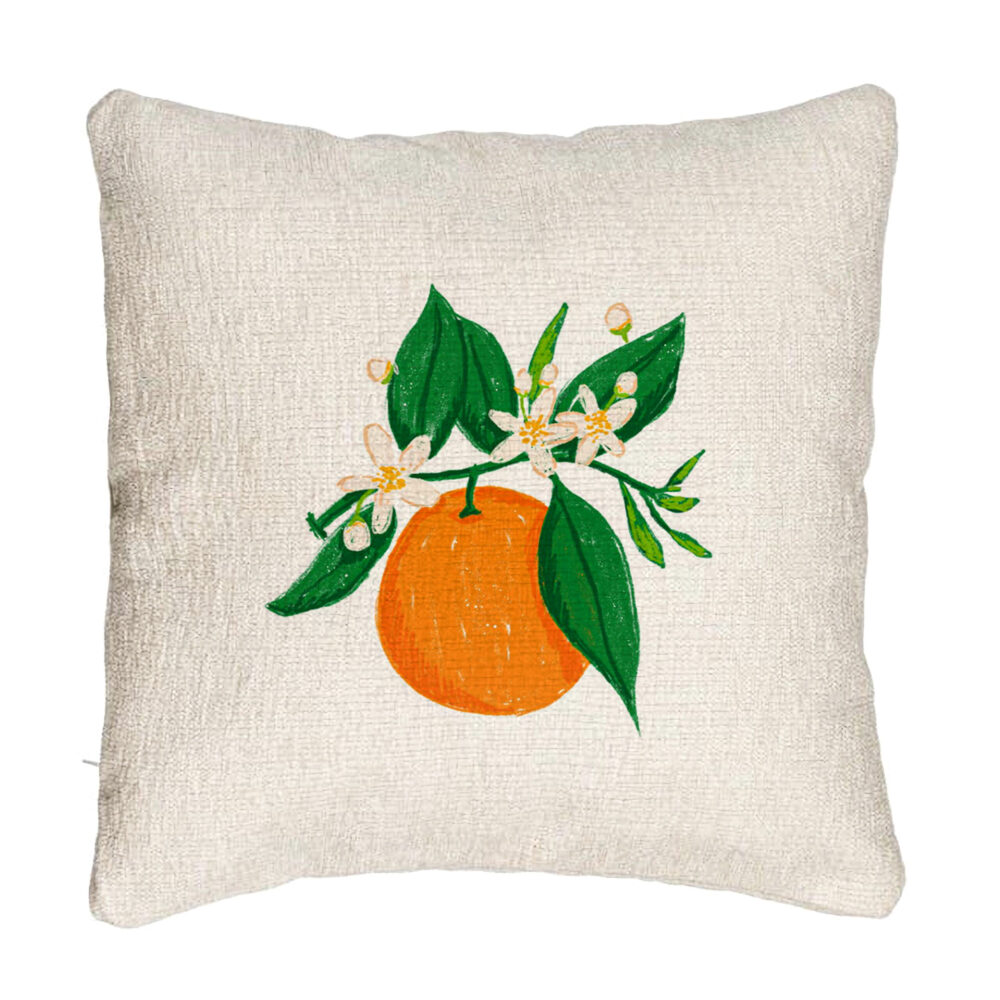 Perna Decorativa Canapea, Model Portocala, 40x40 cm, Cu fermoar 5 Perna Decorativa Canapea