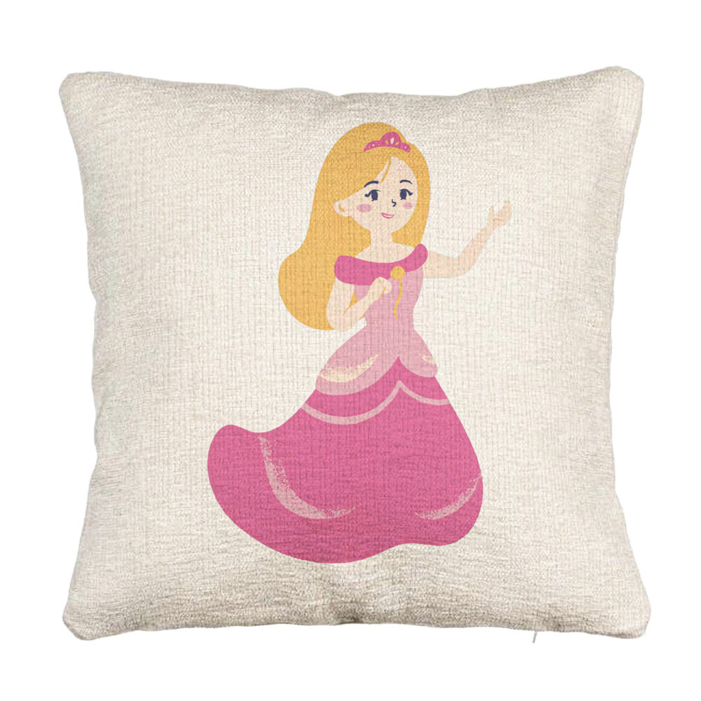 Perna Decorativa Canapea, Model Printesa Roz, 40x40 cm, Cu fermoar 5 Perna Decorativa Canapea