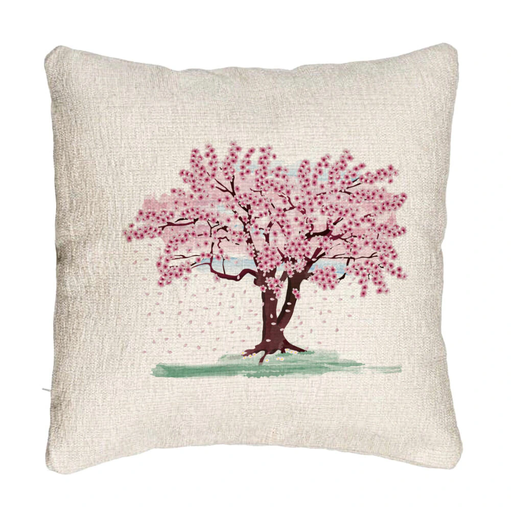 Perna Decorativa Canapea, Model Rose Tree, 40x40 cm, Cu fermoar 5 Perna Decorativa Canapea