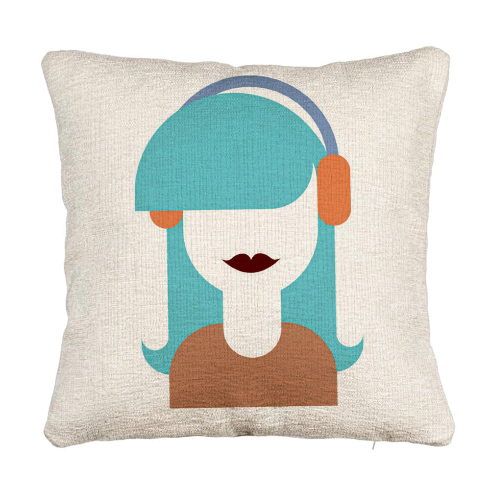 Perna Decorativa Canapea, Model Seen, 40x40 cm, Cu fermoar 5 Perna Decorativa Canapea