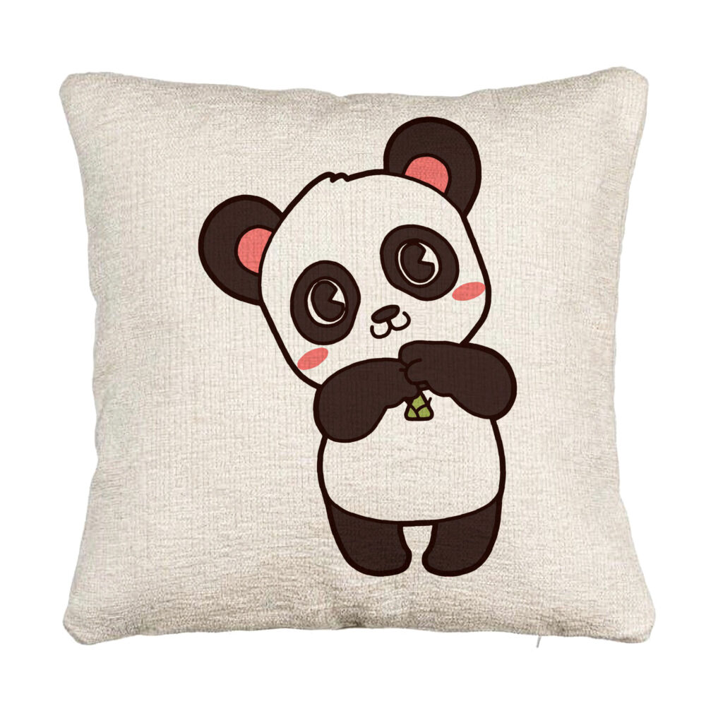 Perna Decorativa Canapea, Model Urs Panda, 40x40 cm, Cu fermoar 5 Perna Decorativa Canapea