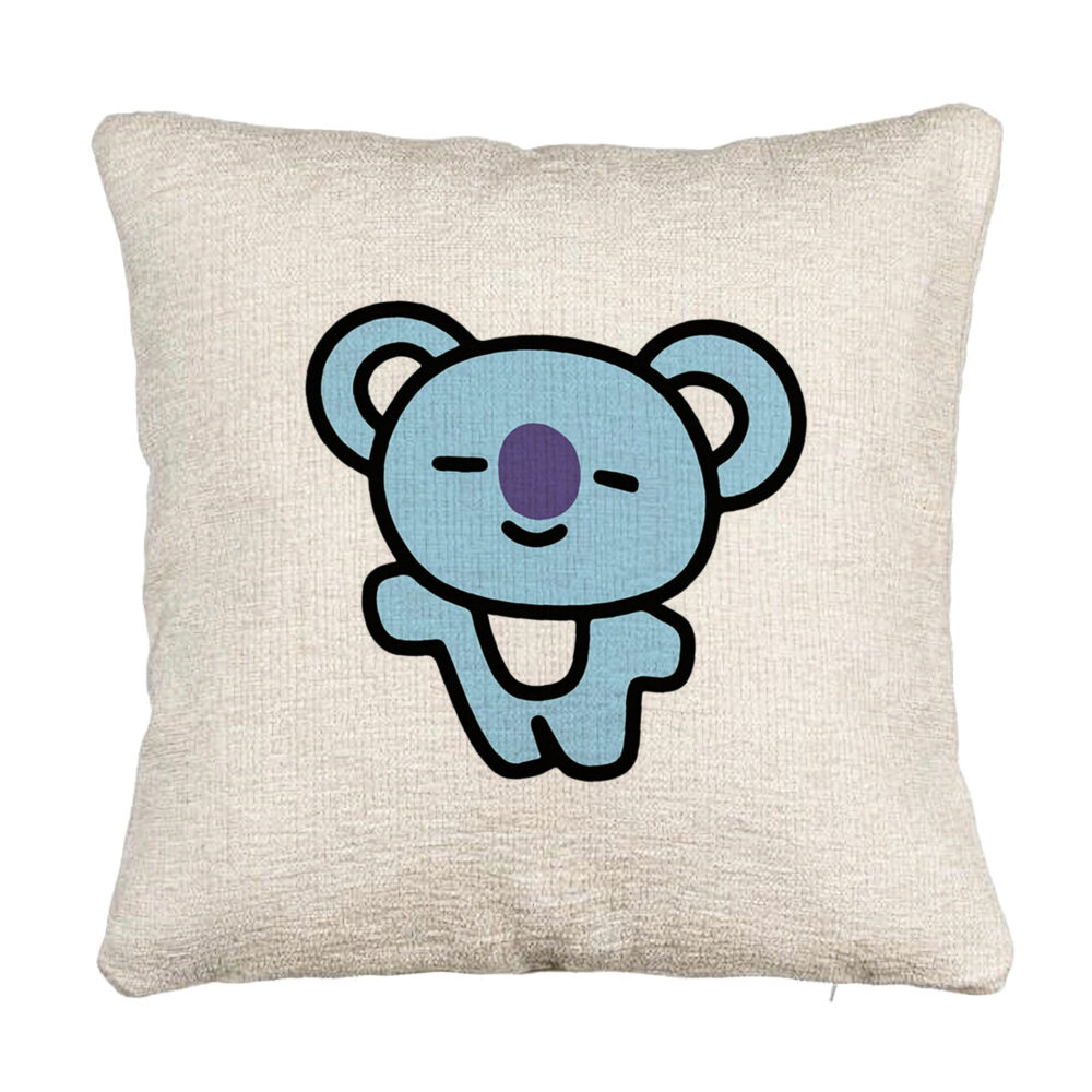 Perna Decorativa Canapea, Model Ursulet Koala, 40x40 cm, Cu fermoar 5 Perna Decorativa Canapea