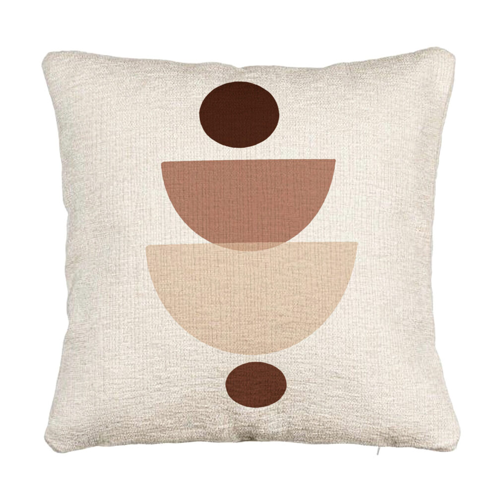 Perna Decorativa Canapea, Model cu Model Abstract Creativ 2, 40x40 cm, Cu fermoar 5 Perna Decorativa Canapea