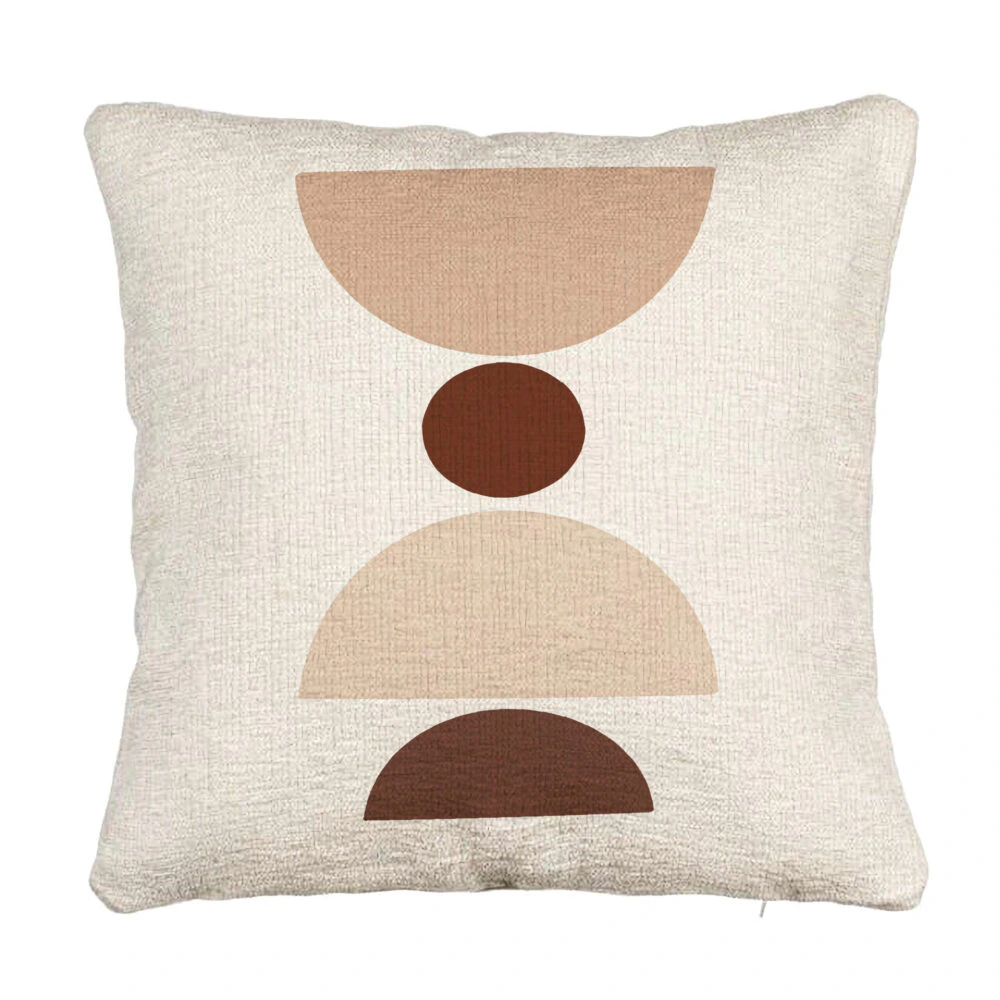 Perna Decorativa Canapea, Model cu Model Abstract Creativ 4, 40x40 cm, Cu fermoar 5 Perna Decorativa Canapea