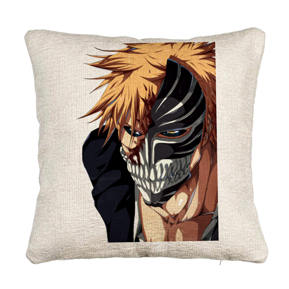 Perna Decorativa Canapea cu Bleach Hollow Ichigo, 40x40 cm, Cu fermoar 5 Perna Decorativa Canapea cu Bleach Hollow Ichigo