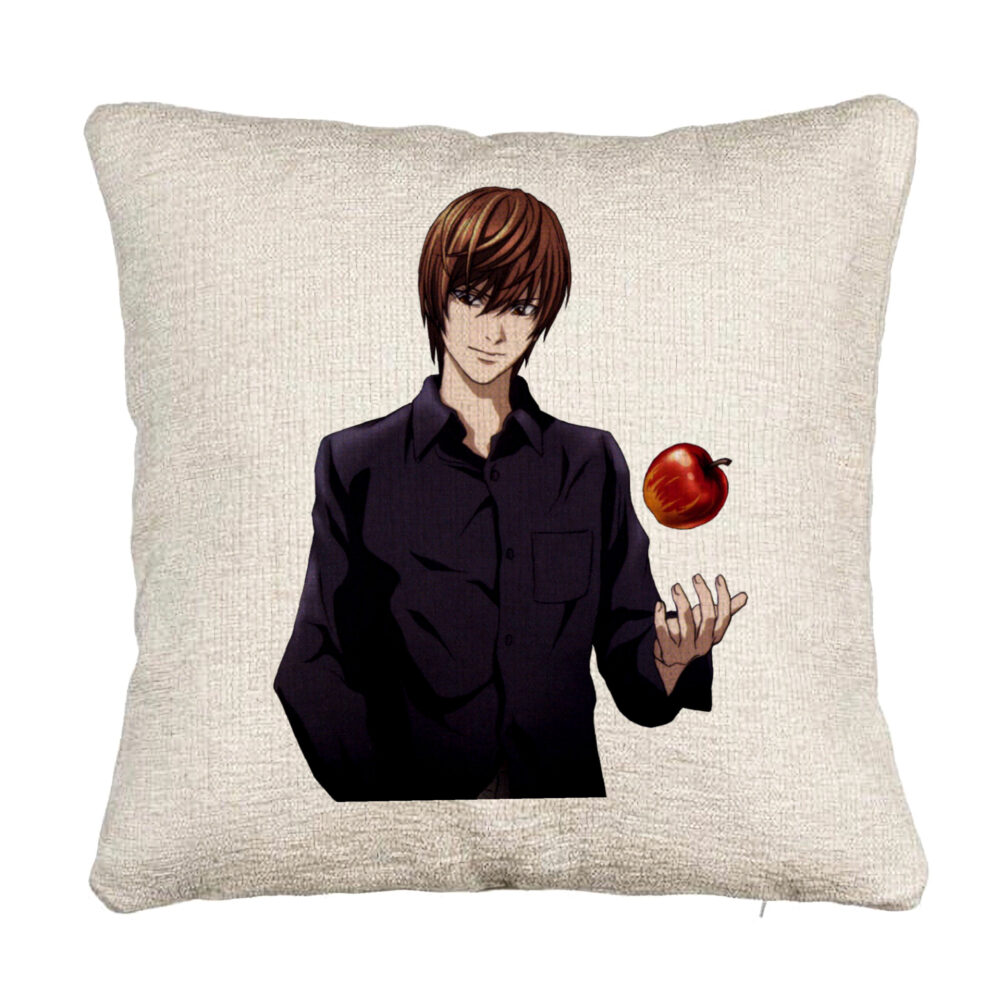 Perna Decorativa Canapea cu Death Note SV, 40x40 cm, Cu fermoar 5 Perna Decorativa Canapea cu Death Note SV