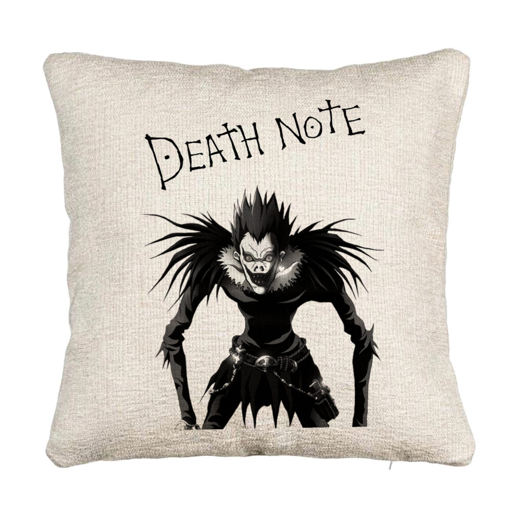 Perna Decorativa Canapea cu Deathnote, 40x40 cm, Cu fermoar 5 Perna Decorativa Canapea cu Deathnote
