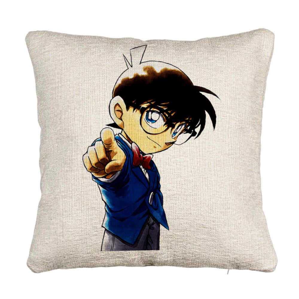 Perna Decorativa Canapea cu Detective Conan, 40x40 cm, Cu fermoar 5 Perna Decorativa Canapea cu Detective Conan
