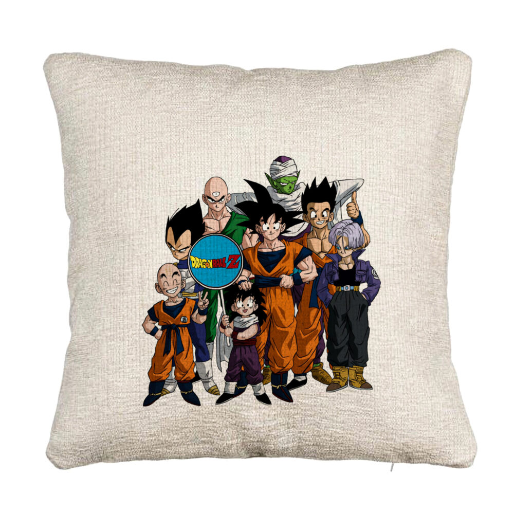 Perna Decorativa Canapea cu Dragonball Characters 2, 40x40 cm, Cu fermoar 5 Perna Decorativa Canapea cu Dragonball Characters 2