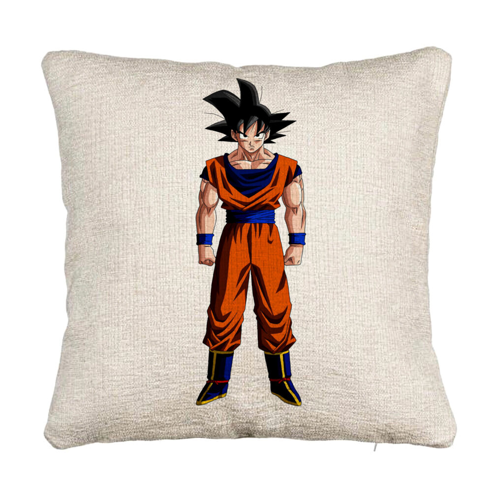 Perna Decorativa Canapea cu Dragonball Goku, 40x40 cm, Cu fermoar 5 Perna Decorativa Canapea cu Dragonball Goku