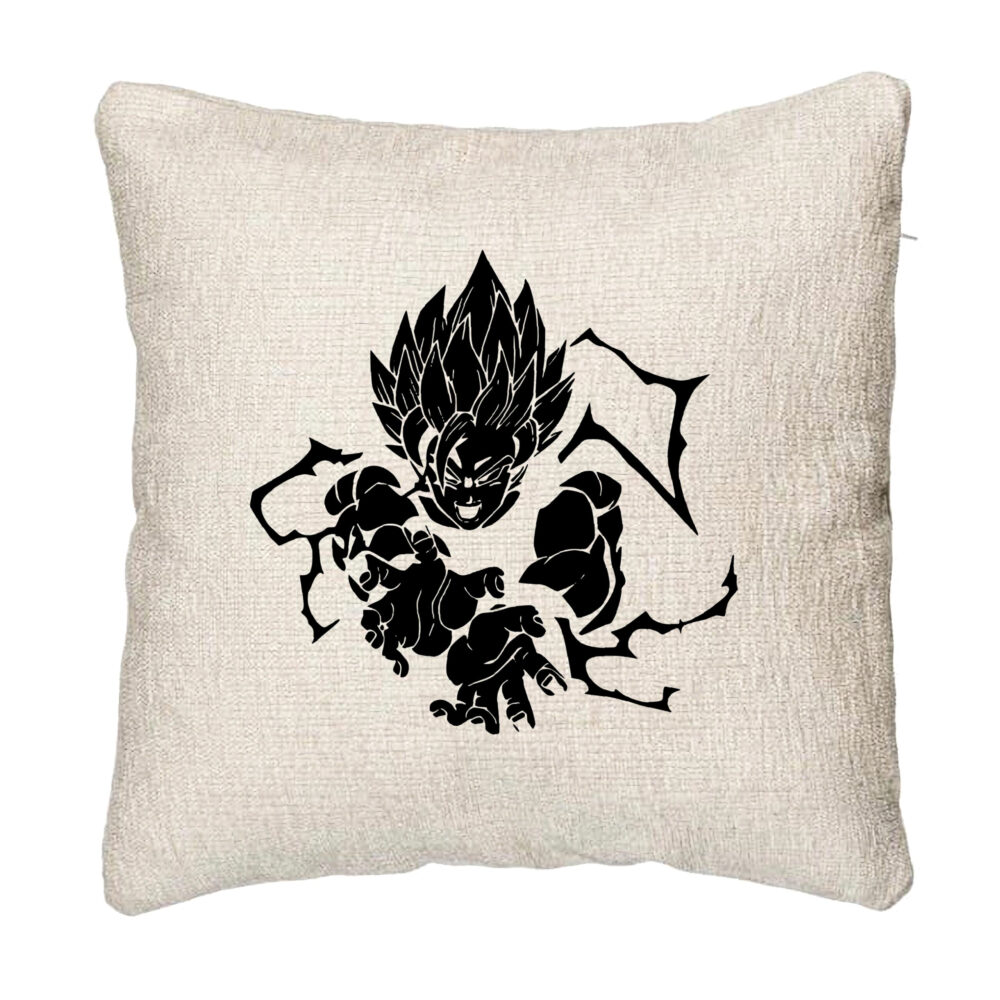 Perna Decorativa Canapea cu Dragonball Goku Black, 40x40 cm, Cu fermoar 5 Perna Decorativa Canapea cu Dragonball Goku Black