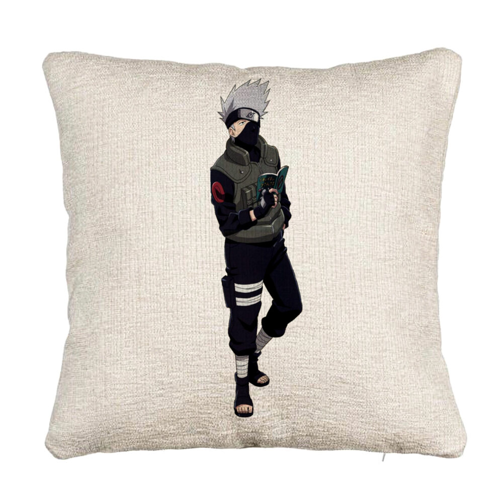 Perna Decorativa Canapea cu Naruto Kakashi, 40x40 cm, Cu fermoar 5 Perna Decorativa Canapea cu Naruto Kakashi