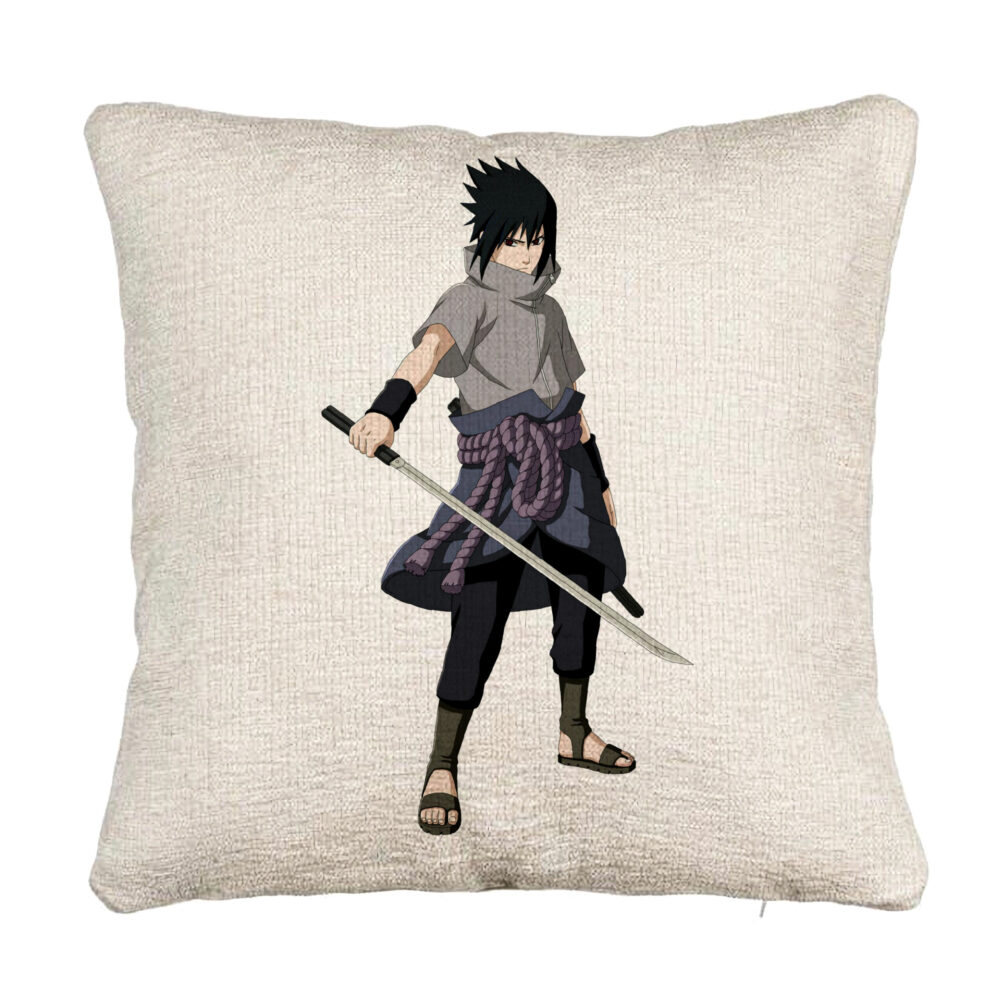 Perna Decorativa Canapea cu Nsruto Sasuke, 40x40 cm, Cu fermoar 5 Perna Decorativa Canapea cu Nsruto Sasuke