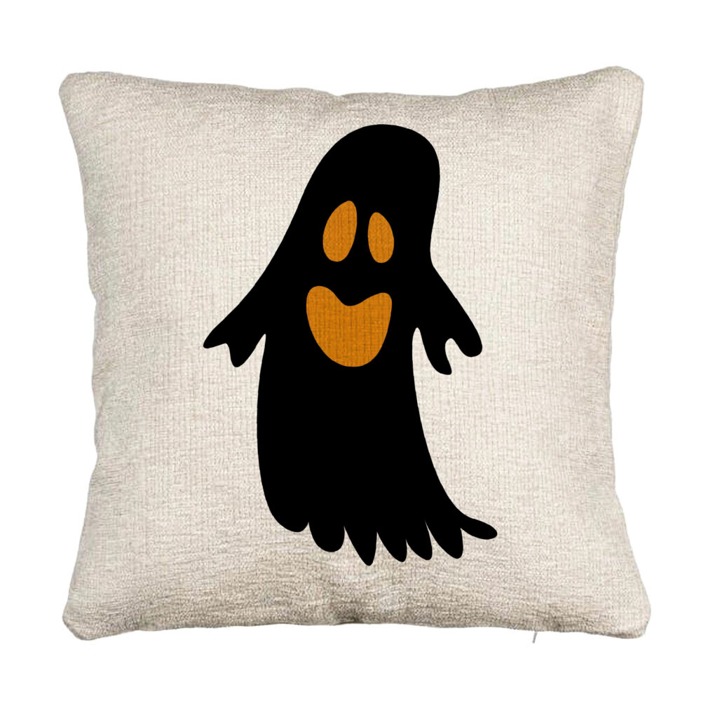 Perna Decorativa Canapea cu motiv Fantoma de Halloween 2, 40x40 cm, Cu fermoar 5 Perna Decorativa Canapea cu motiv Fantoma de Halloween 2