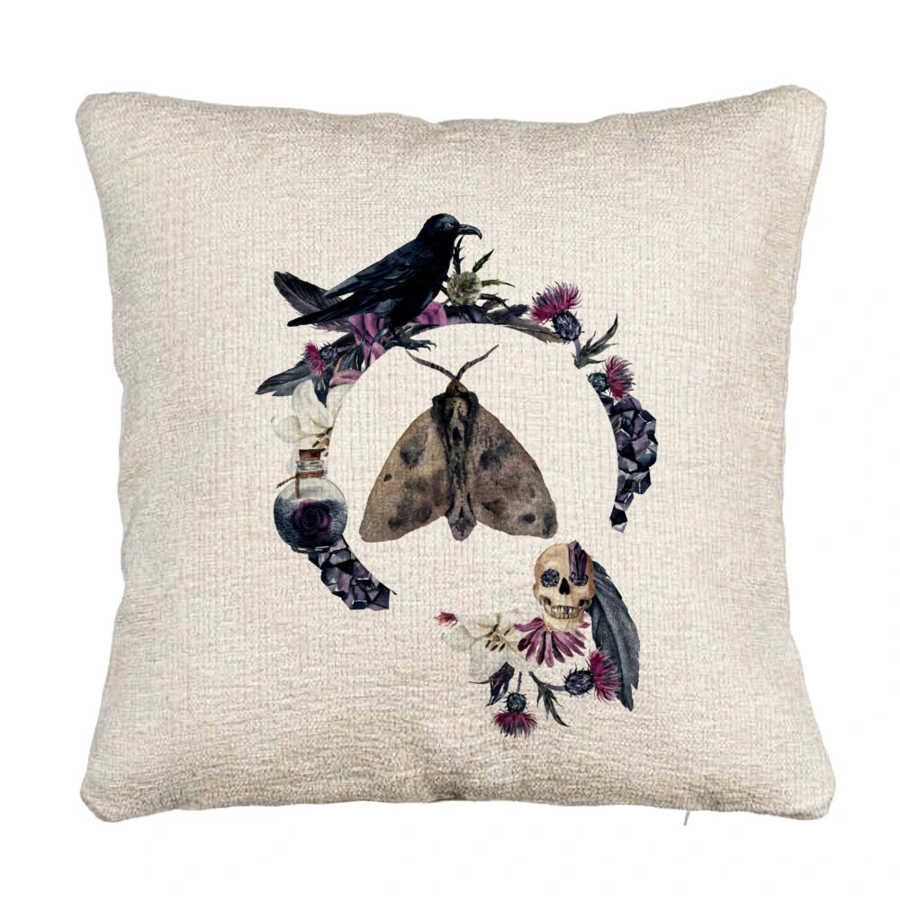 Perna Decorativa Canapea cu motiv de Halloween 8, 40x40 cm, Cu fermoar 5 Perna Decorativa Canapea cu motiv de Halloween 8
