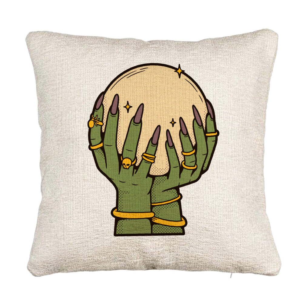 Perna Decorativa Canapea cu motiv de Halloween 9, 40x40 cm, Cu fermoar 5 Perna Decorativa Canapea cu motiv de Halloween 9