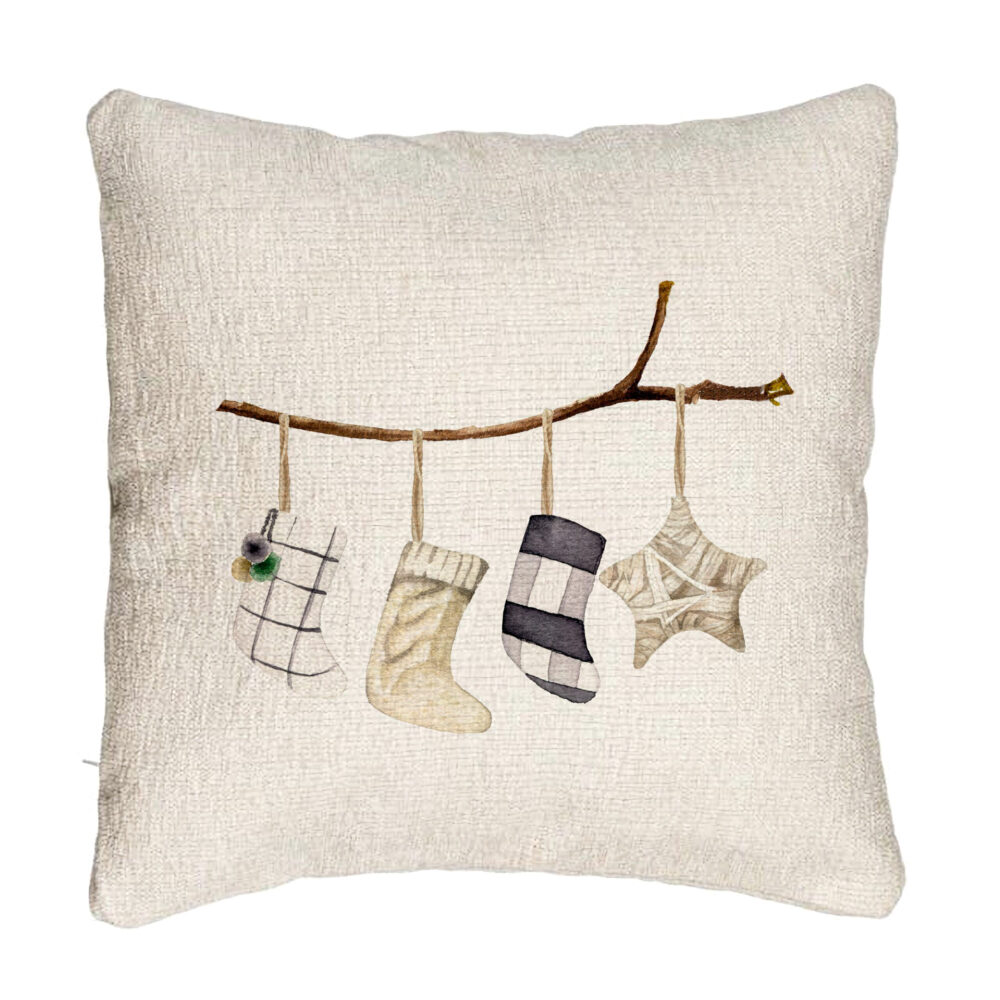 Perna Decorativa Canapea cu tematica de Craciun, 10, 40x40 cm, Cu fermoar 5 Perna Decorativa Canapea cu tematica de Craciun