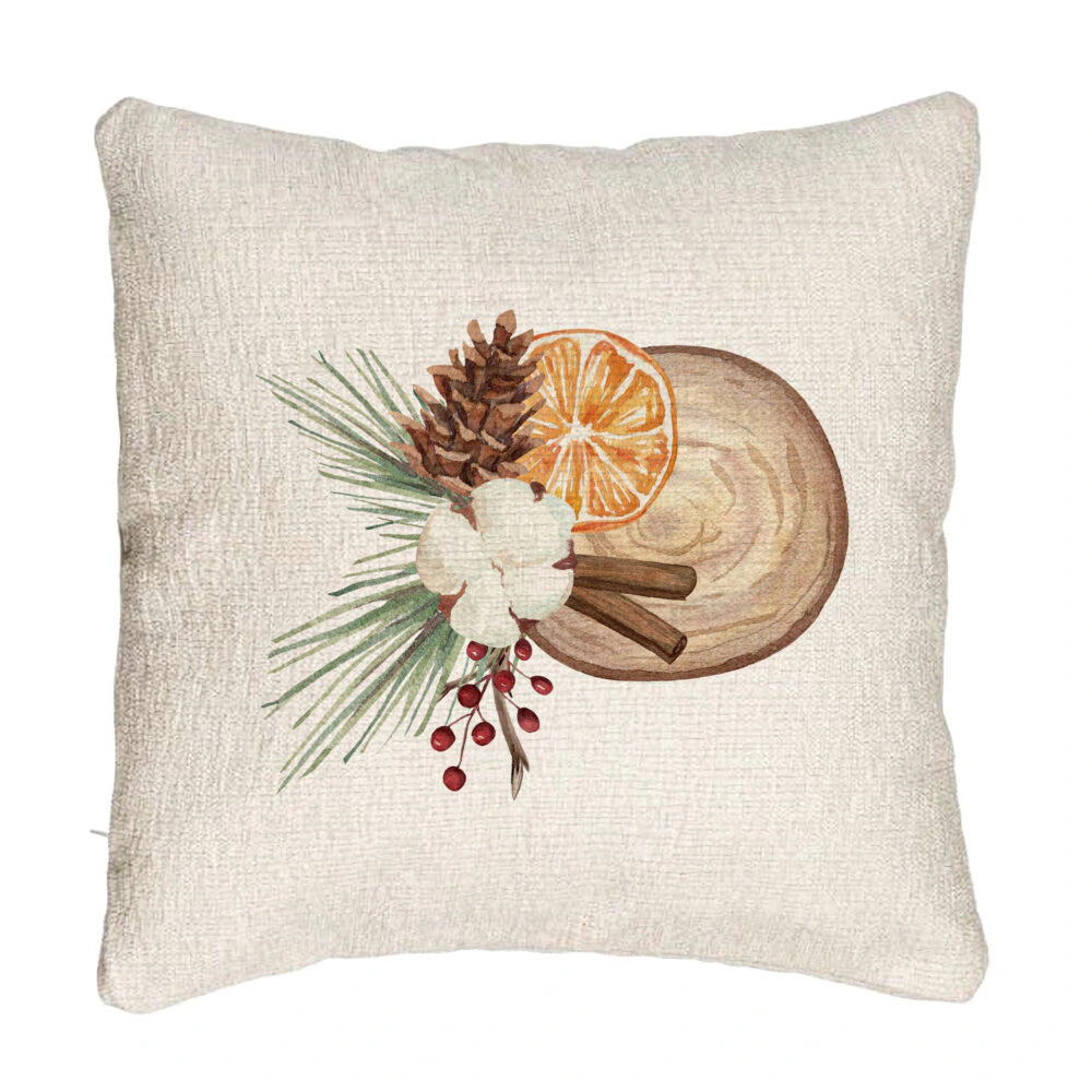 Perna Decorativa Canapea cu tematica de Craciun, 14, 40x40 cm, Cu fermoar 5 Perna Decorativa Canapea cu tematica de Craciun