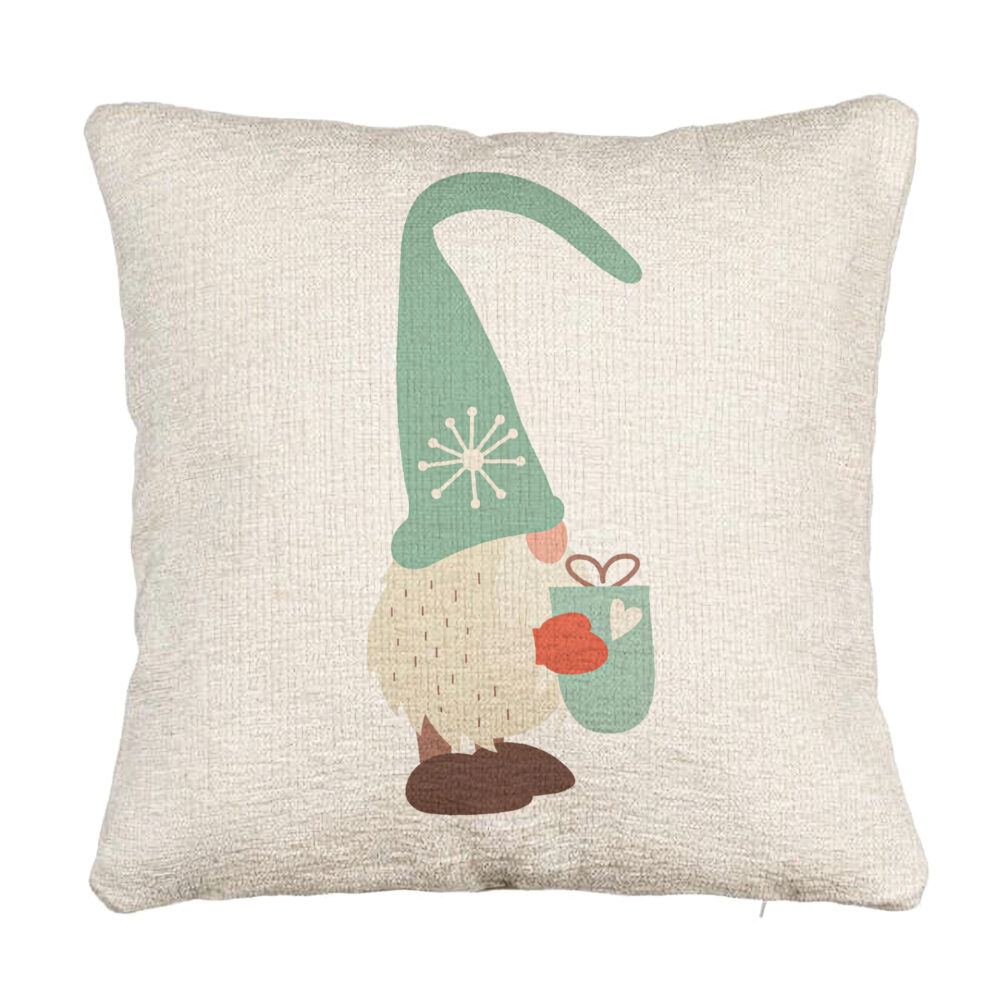 Perna Decorativa Canapea cu tematica de Craciun, Gnom 4, 40x40 cm, Cu fermoar 5 Perna Decorativa Canapea cu tematica de Craciun