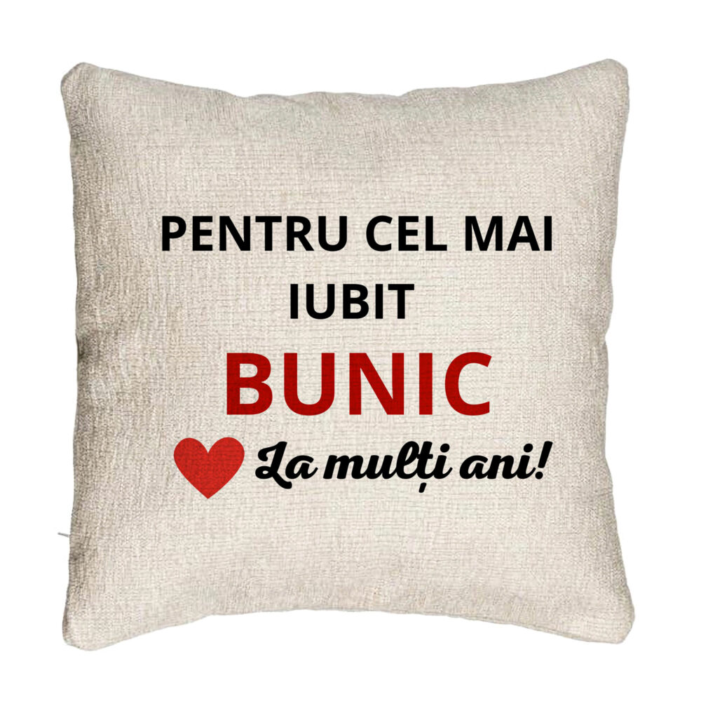 Perna Decorativa Canapea pentru Bunicul 3, 40x40 cm, Cu fermoar 5 Perna Decorativa Canapea pentru Bunicul 3