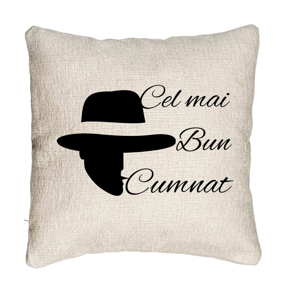 Perna Decorativa Canapea pentru Cumnat 2, 40x40 cm, Cu fermoar 5 Perna Decorativa Canapea pentru Cumnat 2