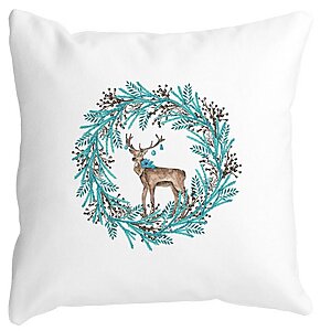 Perna Decorativa Coronita de Craciun si REN