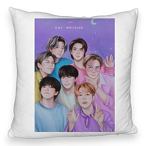 Home 85 Perna Decorativa Fluffy BTS Army 2